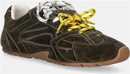ΣΟΥΕΤ ΑΘΛΗΤΙΚΑ ΠΑΠΟΥΤΣΙΑ ATLAS KHAKI SUEDE ΧΡΩΜΑ: ΠΡΑΣΙΝΟ, ATLAS KHAKI SUEDE NOKWOL