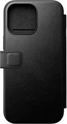 LEATHER FOLIO BLACK FOR IPHONE 16 PRO MAX NOMAD