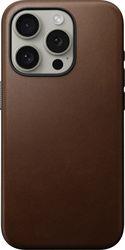 MODERN LEATHER CASE BROWN FOR IPHONE 15 PRO NOMAD