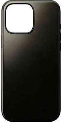 MODERN LEATHER CASE GREEN CHROME FOR IPHONE 16 PRO NOMAD