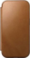 MODERN LEATHER FOLIO ENGLISH TAN-C FOR IPHONE 16 PRO NOMAD