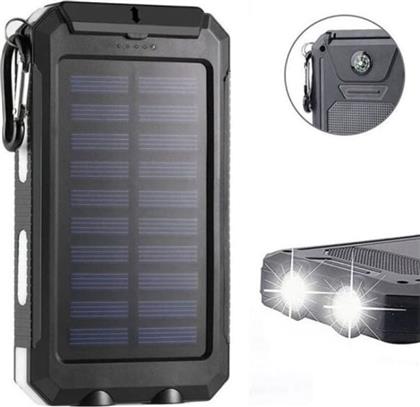 POWERBANK CT-PB20-SOLAR 20.000MΑH - BLACK NONAME