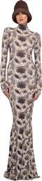 ΓΥΝΑΙΚΕΙΟ MAXI ΦΟΡΕΜΑ ΜΕ FLORAL PRINT - KK3253PL251683 ΛΙΛΑ NORMA KAMALI