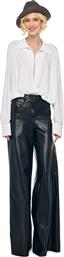 ΓΥΝΑΙΚΕΙΟ ΠΑΝΤΕΛΟΝΙ FAUX ΔΕΡΜΑ WIDE FIT - ST3257LV476001 ΜΑΥΡΟ NORMA KAMALI