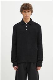 ΜΑΛΛΙΝΟ ΠΟΥΛΟΒΕΡ RASMUS RELAXED BRUSHED POLO NORSE PROJECTS από το ANSWEAR