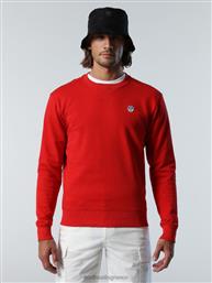 ΑΝΔΡΙΚΟ ΦΟΥΤΕΡ CREWNECK SWEATSHIRT WITH LOGO 6911580000237-520 ΠΟΡΤΟΚΑΛΙ NORTH SAILS