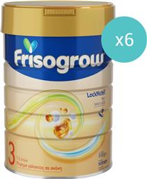 ΣΕΤ FRISOGROW 3 MLC, GOS & HIMO 1-3 YEARS ΡΟΦΗΜΑ ΓΑΛΑΚΤΟΣ ΣΕ ΣΚΟΝΗ ΓΙΑ ΠΑΙΔΙΑ ΑΠΟ 1 ΕΩΣ 3 ΕΤΩΝ ΜΕ ΟΛΙΓΟΣΑΚΧΑΡΙΤΕΣ & ΣΥΜΠΛΕΓΜΑ ΛΙΠΙΔΙΩΝ 4.800G (6X800G) ΝΟΥΝΟΥ
