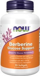 FOODS BERBERINE GLUCOSE SUPPORT ΣΥΜΠΛΗΡΩΜΑ ΔΙΑΤΡΟΦΗΣ ΒΕΡΒΕΡΙΝΗΣ ΓΙΑ ΤΗΝ ΥΠΟΣΤΗΡΙΞΗ ΤΩΝ ΥΓΙΩΝ ΕΠΙΠΕΔΩΝ ΤΗΣ ΓΛΥΚΟΖΗΣ ΣΤΟ ΑΙΜΑ, ΥΓΙΗ ΕΠΙΠΕΔΑ ΣΑΚΧΑΡΟΥ & ΥΠΟΣΤΗΡΙΞΗ ΤΟΥ ΚΑΡΔΙΑΓΓΕΙΑΚΟΥ ΣΥΣΤΗΜΑΤΟΣ 90 SOFTGELS NOW