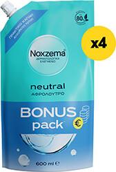 ΑΦΡΟΛΟΥΤΡΟ NEUTRAL BONUS PACK DOY 2400ML (4X600ML) NOXZEMA