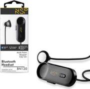 BN120 BLUETOOTH V5.3 HANDS FREE MULTIPOINT ΜΑΓΝΗΤΙΚΟ ΜΕ ΚΛΙΠ NSP