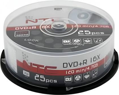 ΔΙΣΚΟΙ CD/DVD DVD+R 4.7GB 25ΤΜΧ NTC