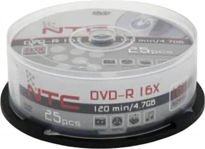 ΔΙΣΚΟΙ CD/DVD DVD-R 4.7GB 25ΤΜΧ NTC