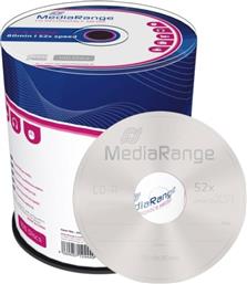 ΔΙΣΚΟΙ CD/DVD MEDIARANGE CD-R 700MB 100ΤΜΧ NTC