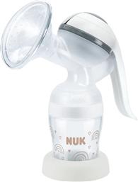 MANUAL BREAST PUMP ΧΕΙΡΟΚΙΝΗΤΟ ΘΗΛΑΣΤΡΟ ΜΕ ΜΠΙΜΠΕΡΟ 1 ΤΕΜΑΧΙΟ NUK