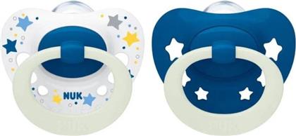 ΠΙΠΙΛΑ ΣΙΛΙΚΟΝΗ SIGNATURE NIGHT18-36ΜΗΝΩΝ+ ΜΠΕΖ/ΜΠΛΕ NUK