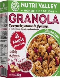 ΔΗΜΗΤΡΙΑΚΑ GRANOLA CRANBERRIES 320G NUTRI VALLEY