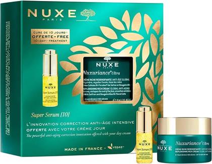 GIFT PACK NUXURIANCE ULTRA CREME RICHE ANTI-AGE GLOBAL DRY TO VERY DRY SKIN 50ML & ΔΩΡΟ SUPER SERUM 10, 5ML NUXE