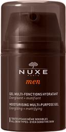 MEN MOISTURIZING MULTI-PURPOSE GEL ΑΝΔΡΙΚΟ ΠΟΛΥΧΡΗΣΤΙΚΟ ΤΖΕΛ ΠΡΟΣΩΠΟΥ ΓΙΑ ΕΝΥΔΑΤΩΣΗ 50ML NUXE