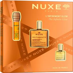 PROMO HUILE PRODIGIEUSE OR DRY OIL 50ML & REVE DE MIEL HONEY LIP CARE OIL 10ML & HUILE PRODIGIEUSE 10ML NUXE