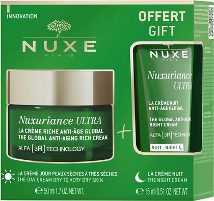 PROMO NUXURIANCE ULTRA ANTI-AGING RICH CREAM 50ML & ANTI-AGING NIGHT CREAM 15ML NUXE