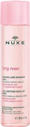 VERY ROSE 3IN1 SOOTHING MICELLAR WATER ΜΙΚΥΛΛΙΑΚΟ ΝΕΡΟ ΚΑΘΑΡΙΣΜΟΥ & ΝΤΕΜΑΚΙΓΙΑΖ ΠΡΟΣΩΠΟΥ - ΜΑΤΙΩΝ ΜΕ ΡΟΔΟΝΕΡΟ, ΚΑΤΑΛΛΗΛΟ ΓΙΑ ΟΛΟΥΣ ΤΟΥΣ ΤΥΠΟΥΣ ΕΠΙΔΕΡΜΙΔΑΣ 200ML NUXE