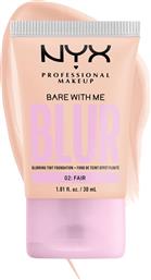 BARE WITH ME BLUR MAKEUP ΜΕ ΜΑΤ ΑΠΟΤΕΛΕΣΜΑ 30ML - 02 FAIR NYX PROFESSIONAL MAKEUP