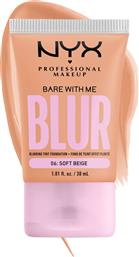 BARE WITH ME BLUR MAKEUP ΜΕ ΜΑΤ ΑΠΟΤΕΛΕΣΜΑ 30ML - 06 SOFT BEIGE NYX PROFESSIONAL MAKEUP από το PHARM24
