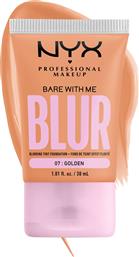 BARE WITH ME BLUR MAKEUP ΜΕ ΜΑΤ ΑΠΟΤΕΛΕΣΜΑ 30ML - 07 GOLDEN NYX PROFESSIONAL MAKEUP