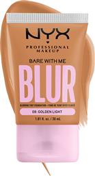 BARE WITH ME BLUR MAKEUP ΜΕ ΜΑΤ ΑΠΟΤΕΛΕΣΜΑ 30ML - 08 GOLDEN LIGHT NYX PROFESSIONAL MAKEUP από το PHARM24