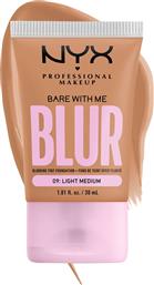 BARE WITH ME BLUR MAKEUP ΜΕ ΜΑΤ ΑΠΟΤΕΛΕΣΜΑ 30ML - 09 LIGHT MEDIUM NYX PROFESSIONAL MAKEUP