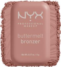 BUTTERMELT BRONZER ΣΕ ΜΟΡΦΗ ΠΟΥΔΡΑΣ ΜΕ ΜΕΤΑΞΕΝΙΑ ΥΦΗ 5G - 01 BUTTA CUP NYX PROFESSIONAL MAKEUP