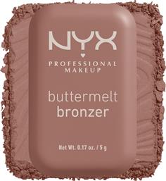 BUTTERMELT BRONZER ΣΕ ΜΟΡΦΗ ΠΟΥΔΡΑΣ ΜΕ ΜΕΤΑΞΕΝΙΑ ΥΦΗ 5G - 02 ALL BUTTAD UP NYX PROFESSIONAL MAKEUP