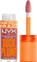 DUCK PLUMP EXTREME SENSATION PLUMPING GLOSS LIP GLOSS ΜΕ ΠΙΚΑΝΤΙΚΟ ΤΖΙΝΤΖΕΡ ΓΙΑ ΣΑΡΚΩΔΗ ΧΕΙΛΗ 7ML - 03 NUDE SWINGS NYX PROFESSIONAL MAKEUP