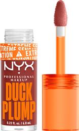 DUCK PLUMP EXTREME SENSATION PLUMPING GLOSS LIP GLOSS ΜΕ ΠΙΚΑΝΤΙΚΟ ΤΖΙΝΤΖΕΡ ΓΙΑ ΣΑΡΚΩΔΗ ΧΕΙΛΗ 7ML - 06 BRICK OF TIME NYX PROFESSIONAL MAKEUP