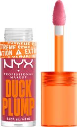 DUCK PLUMP EXTREME SENSATION PLUMPING GLOSS LIP GLOSS ΜΕ ΠΙΚΑΝΤΙΚΟ ΤΖΙΝΤΖΕΡ ΓΙΑ ΣΑΡΚΩΔΗ ΧΕΙΛΗ 7ML - 09 STRIKE A ROSE NYX PROFESSIONAL MAKEUP