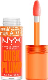 DUCK PLUMP EXTREME SENSATION PLUMPING GLOSS LIP GLOSS ΜΕ ΠΙΚΑΝΤΙΚΟ ΤΖΙΝΤΖΕΡ ΓΙΑ ΣΑΡΚΩΔΗ ΧΕΙΛΗ 7ML - 13 PEACH OUT NYX PROFESSIONAL MAKEUP