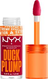 DUCK PLUMP EXTREME SENSATION PLUMPING GLOSS LIP GLOSS ΜΕ ΠΙΚΑΝΤΙΚΟ ΤΖΙΝΤΖΕΡ ΓΙΑ ΣΑΡΚΩΔΗ ΧΕΙΛΗ 7ML - 14 HALL OF FLAME NYX PROFESSIONAL MAKEUP