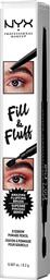 FILL & FLUFF EYEBROW POMADE PENCIL 0,2GR CLEAR NYX PROFESSIONAL MAKEUP