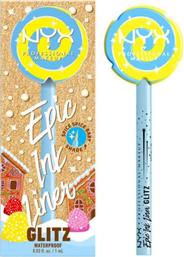 GLITZ WATERPROOF EPIC INK LINER ΑΔΙΑΒΡΟΧΟ EYELINER ΜΕ ΠΛΟΥΣΙΑ ΚΡΕΜΜΩΔΗ ΥΦΗ & ΕΝΤΟΝΟ ΑΠΟΤΕΛΕΣΜΑ ΠΟΥ ΔΙΑΡΚΕΙ 1ML - SPICE SPICE BABY NYX PROFESSIONAL MAKEUP