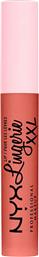 LIP LINGERIE XXL MATTE LIQUID LIPSTICK ΚΡΑΓΙΟΝ ΠΟΥ ΔΙΑΜΟΡΦΩΝΕΙ ΤΑ ΧΕΙΛΗ & ΤΟΝΙΖΕΙ ΤΟ ΣΧΗΜΑ ΤΟΥΣ 4ML - TURN ON NYX PROFESSIONAL MAKEUP
