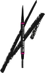 ​​​​​​​ PROFESSIONAL MAKEUP BLADE & SHADE ΜΗΧΑΝΙΚΟ ΜΟΛΥΒΙ ΦΡΥΔΙΩΝ ΔΙΠΛΗΣ ΟΨΕΩΣ ΠΟΥ ΣΜΙΛΕΥΕΙ, ΔΙΝΕΙ ΣΧΗΜΑ & ΓΕΜΙΖΕΙ ΤΑ ΚΕΝΑ 0.06G - BLACK NYX PROFESSIONAL MAKEUP