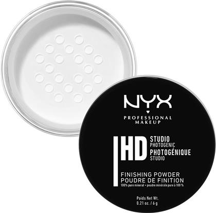 STUDIO FINISHING POWDER 110GR,ΔΙΑΦΑΝΗ ΠΟΥΔΡΑ ΣΕ ΜΟΡΦΗ ΣΚΟΝΗΣ ΑΠΟΤΕΛΟΥΜΕΝΗ 100% ΑΠΟ ΚΑΘΑΡΟ ΟΡΥΚΤΟ ΠΥΡΙΤΙΟ NYX PROFESSIONAL MAKEUP