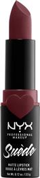 SUEDE MATTE LIPSTICK ΑΠΑΛΟ & ΕΛΑΦΡΥ ΚΡΑΓΙΟΝ ΓΙΑ ΒΕΛΟΥΔΙΝΑ ΧΕΙΛΗ 3,5GR - LALALAND NYX PROFESSIONAL MAKEUP