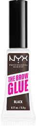 THE BROW GLUE INSTANT BROW STYLER ΦΡΟΝΤΙΔΑ ΓΙΑ ΠΥΚΝΑ ΟΜΟΡΦΑ ΦΡΥΔΙΑ 5G - BLACK NYX PROFESSIONAL MAKEUP