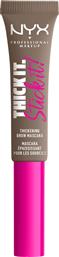 THICK IT STICK IT THICKENING BROW MASCARA 01 TAUPE GEL ΜΑΣΚΑΡΑ ΦΡΥΔΙΩΝ 7ML NYX PROFESSIONAL MAKEUP από το PHARM24