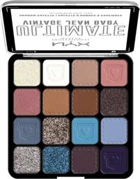 ULTIMATE SHADOW PALETTE ΠΑΛΕΤΑ ΣΚΙΩΝ 16 ΑΠΟΧΡΩΣΕΩΝ 1 ΤΕΜΑΧΙΟ - VINTAGE JEAN BABY NYX PROFESSIONAL MAKEUP από το PHARM24