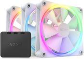 ΑΝΕΜΙΣΤΗΡΑΚΙ F120 RGB WHITE 3-PACK ΜΕ CONTROLLER RF-R12TF-W1 NZXT