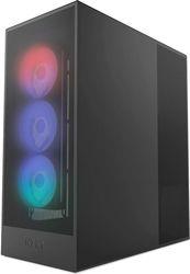 CASE H7 FLOW 2024 RGB MIDI TOWER ΜΑΥΡΟ WINDOW CM-H72FB-01 NZXT