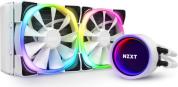 KRAKEN X53 RGB WATER COOLING WHITE 240MM ILLUMINATED FANS AND PUMP NZXT