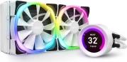KRAKEN Z53 RGB WATER COOLING WHITE 240MM ILLUMINATED FANS AND PUMP NZXT